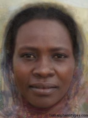 Female representative of East Sudanid