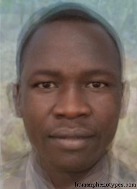 Male representative of East Sudanid